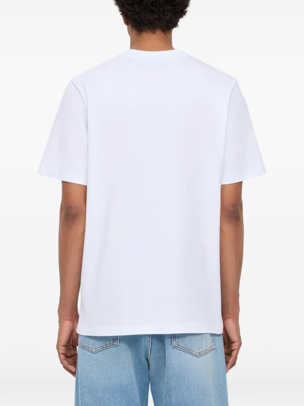 MSGM T-shirt met ronde hals Wit