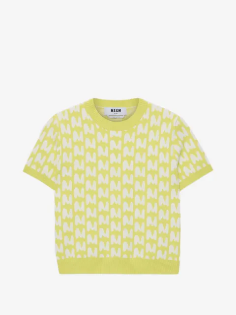 MSGM Gebreide top