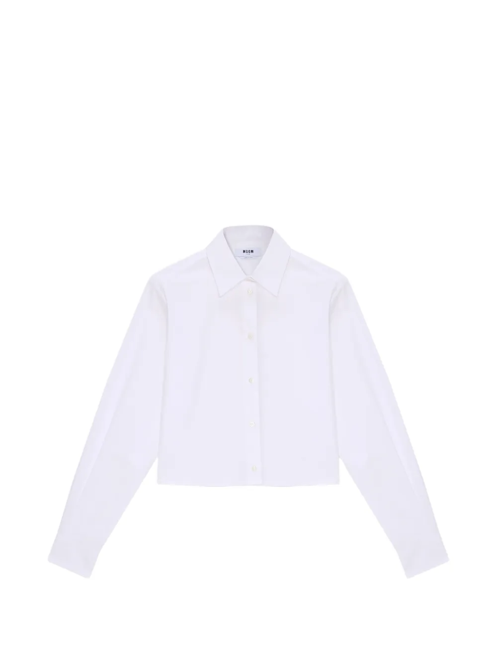 MSGM collared shirt - Bianco