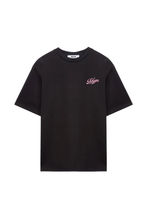 MSGM embroidered T-shirt