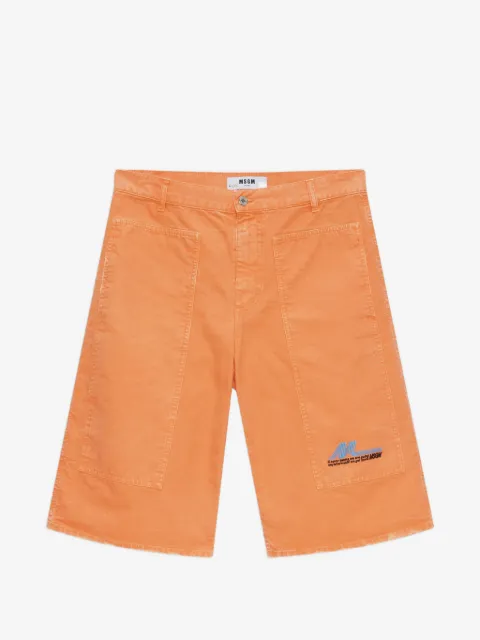 MSGM denimshorts med lommer