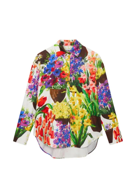 MSGM floral print shirt