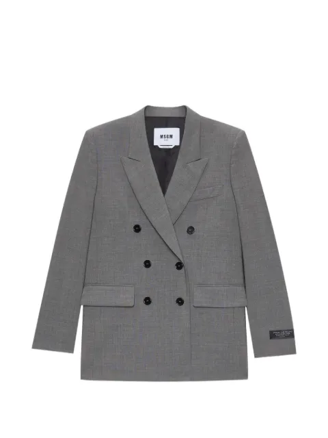 MSGM double-breasted blazer
