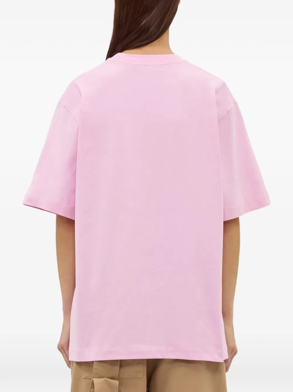 MSGM T-shirt met print Roze