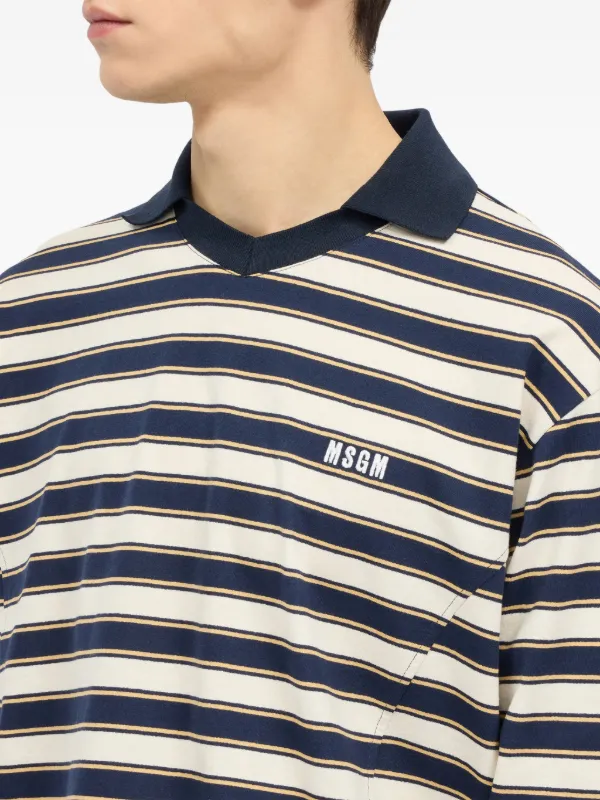 MSGM ストライプ 長袖シャツ サイズ10a(140cm) MSGM｜ストライプワン 
