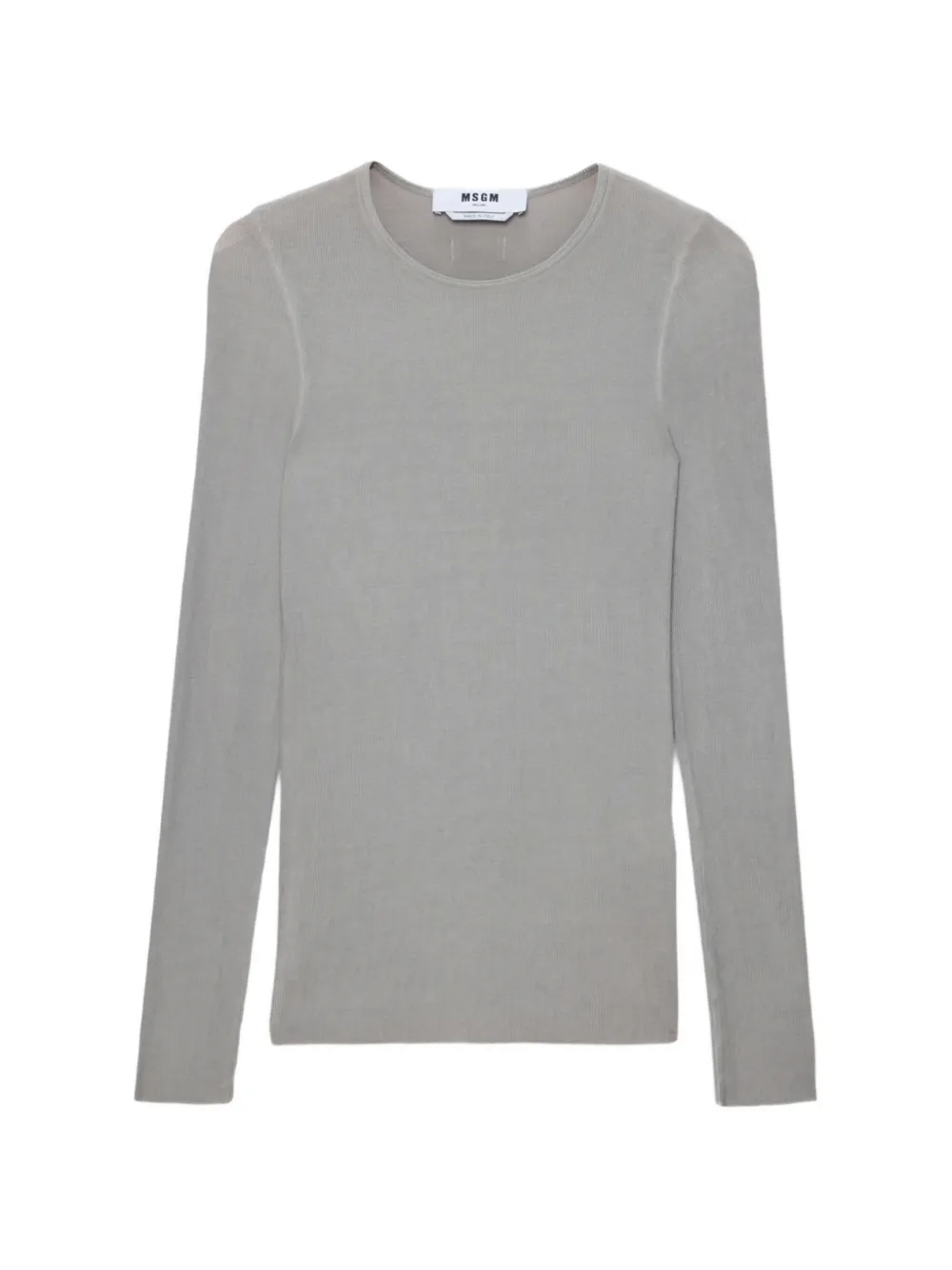 MSGM long-sleeve top - Grigio