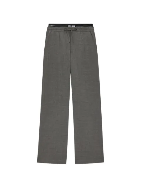 MSGM drawstring track pants
