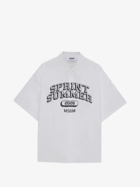 MSGM graphic shirt