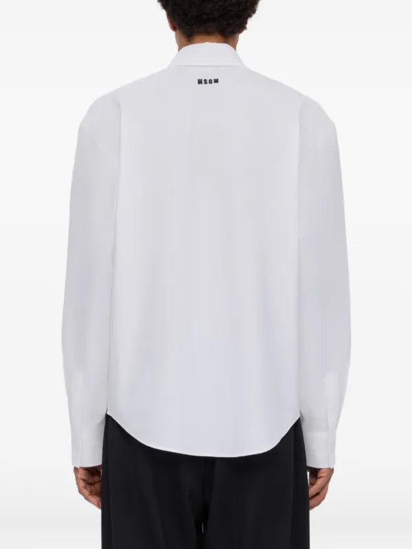 MSGM cat-print Shirt | White | FARFETCH