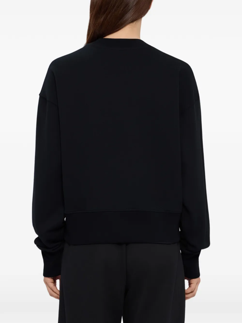 MSGM Sweater met borduurwerk Zwart
