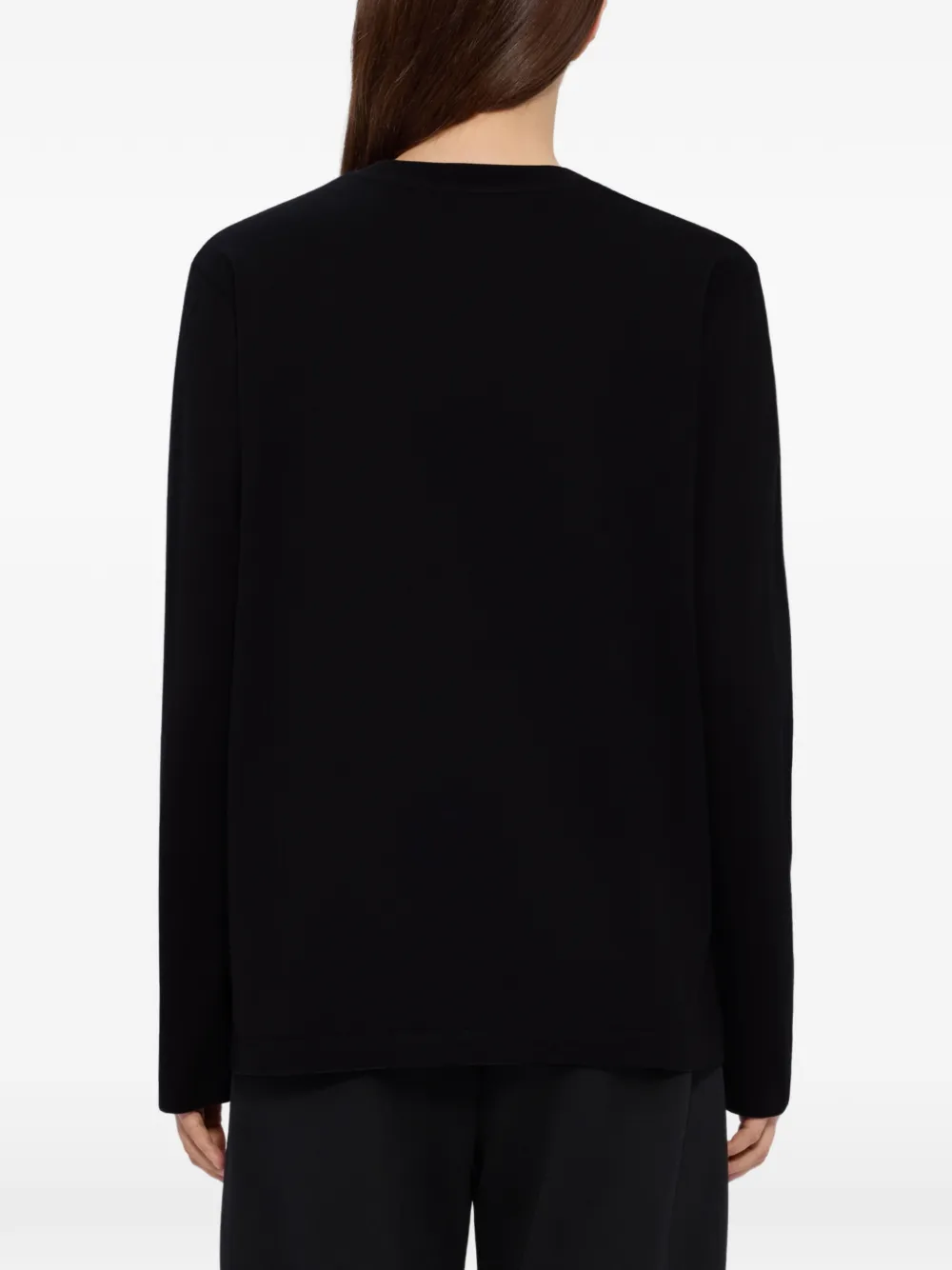 MSGM Sweater met borduurwerk Zwart