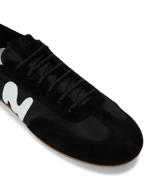 MSGM レースアップ シューズ MSGM レースアップ スニーカー | ブラック | FARFETCH JP