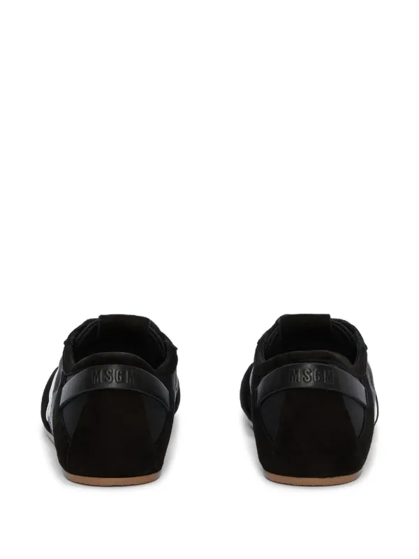 MSGM レースアップ シューズ MSGM レースアップ スニーカー | ブラック | FARFETCH JP