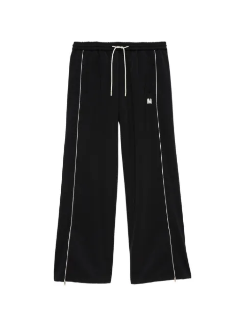 MSGM MWAVE-embroidery track pants
