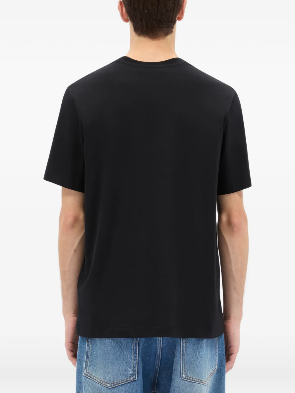 MSGM T-shirt met geborduurd detail Zwart