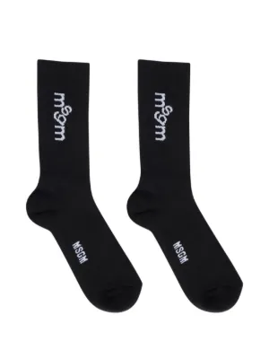 Off-White ロゴ 靴下 | ブラック | FARFETCH JP