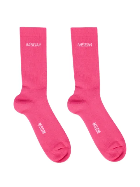 MSGM logo socks