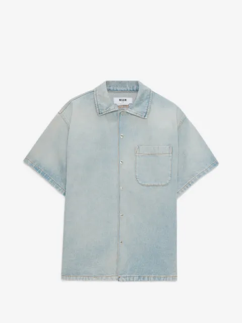 MSGM short sleeve pocket shirt