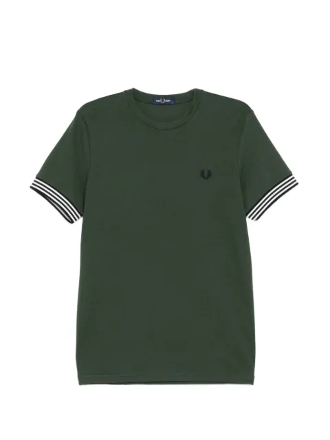 Fred Perry t-shirt à logo et détail rayé