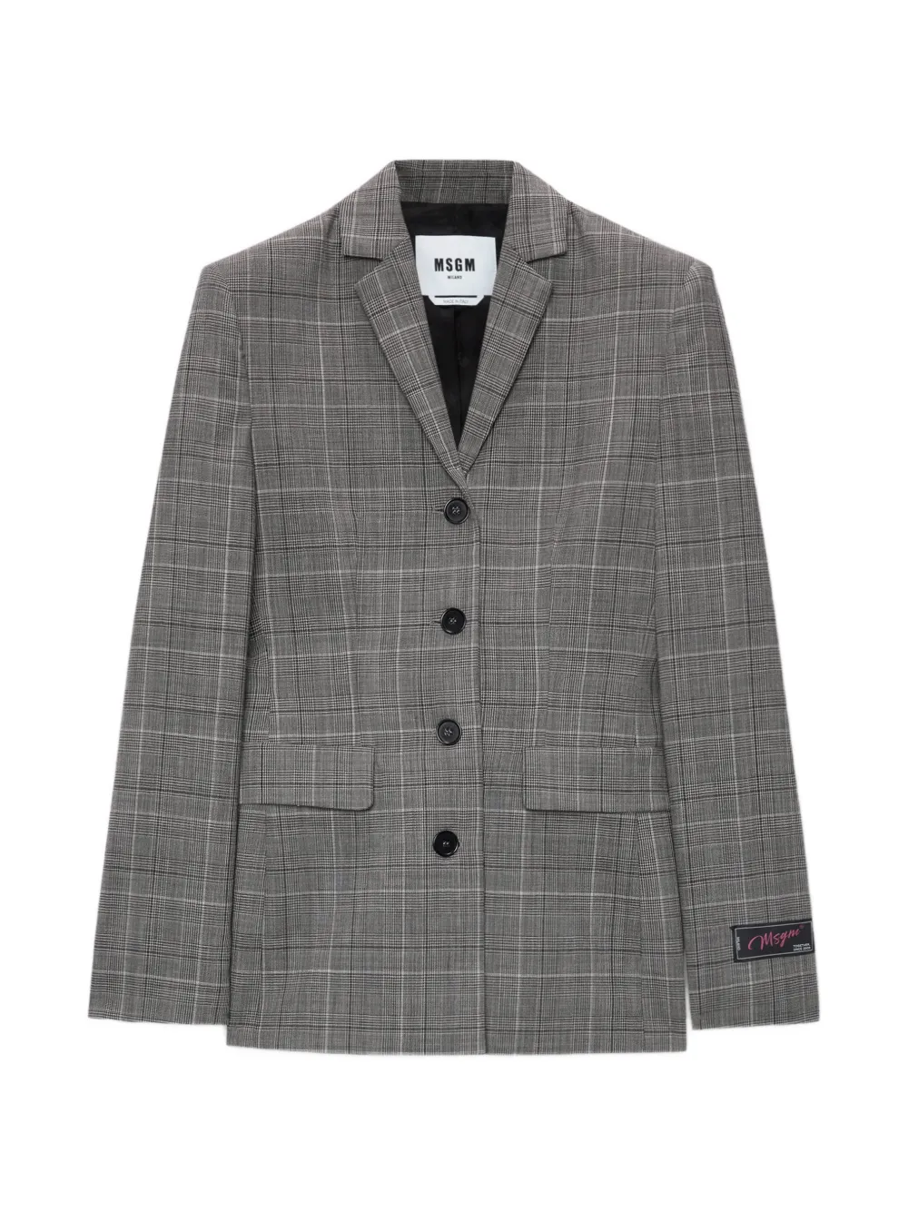 MSGM checked blazer | Grey | Image 1