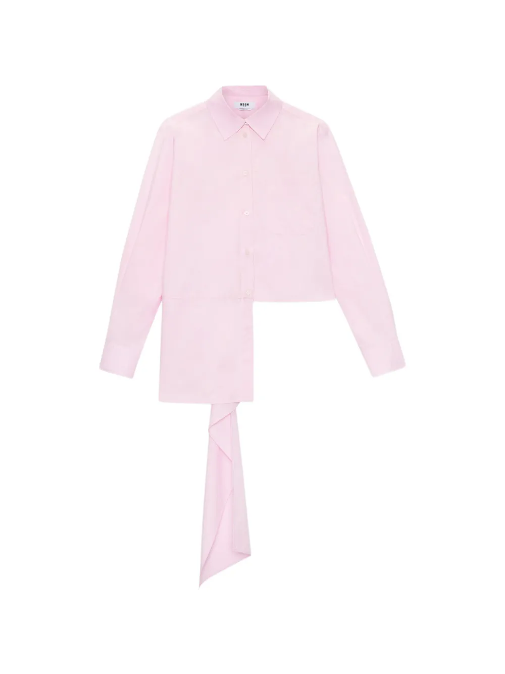 MSGM 胸袋衬衫 | 粉色 | Image 1