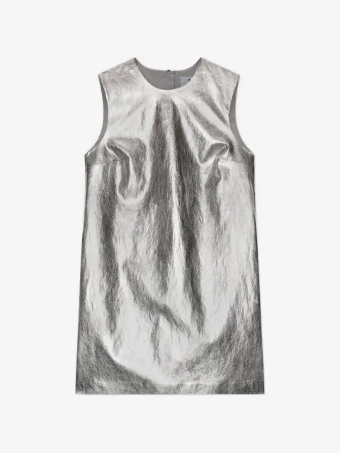 MSGM vestido corto sin mangas con cuello redondo