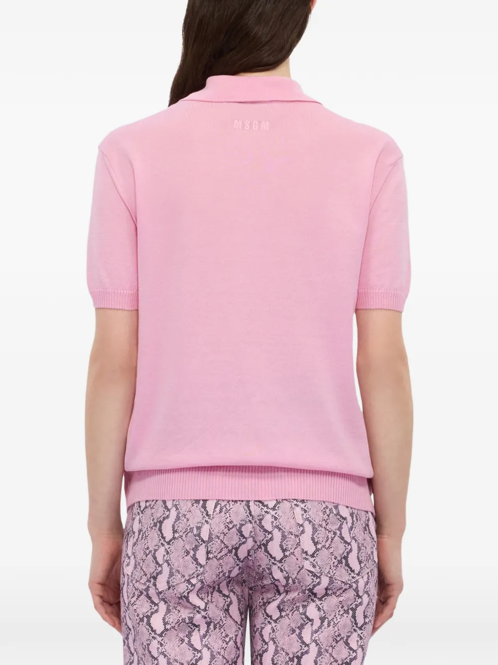 Studded Polo Shirt
