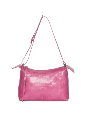 Prada レザー ショルダーバッグ | ピンク | FARFETCH JP