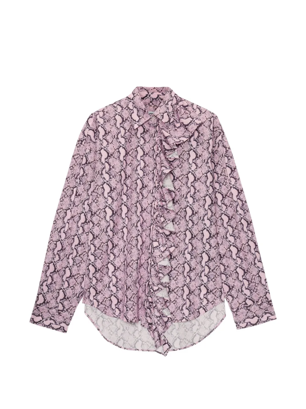 MSGM Camicia con stampa - Rosa