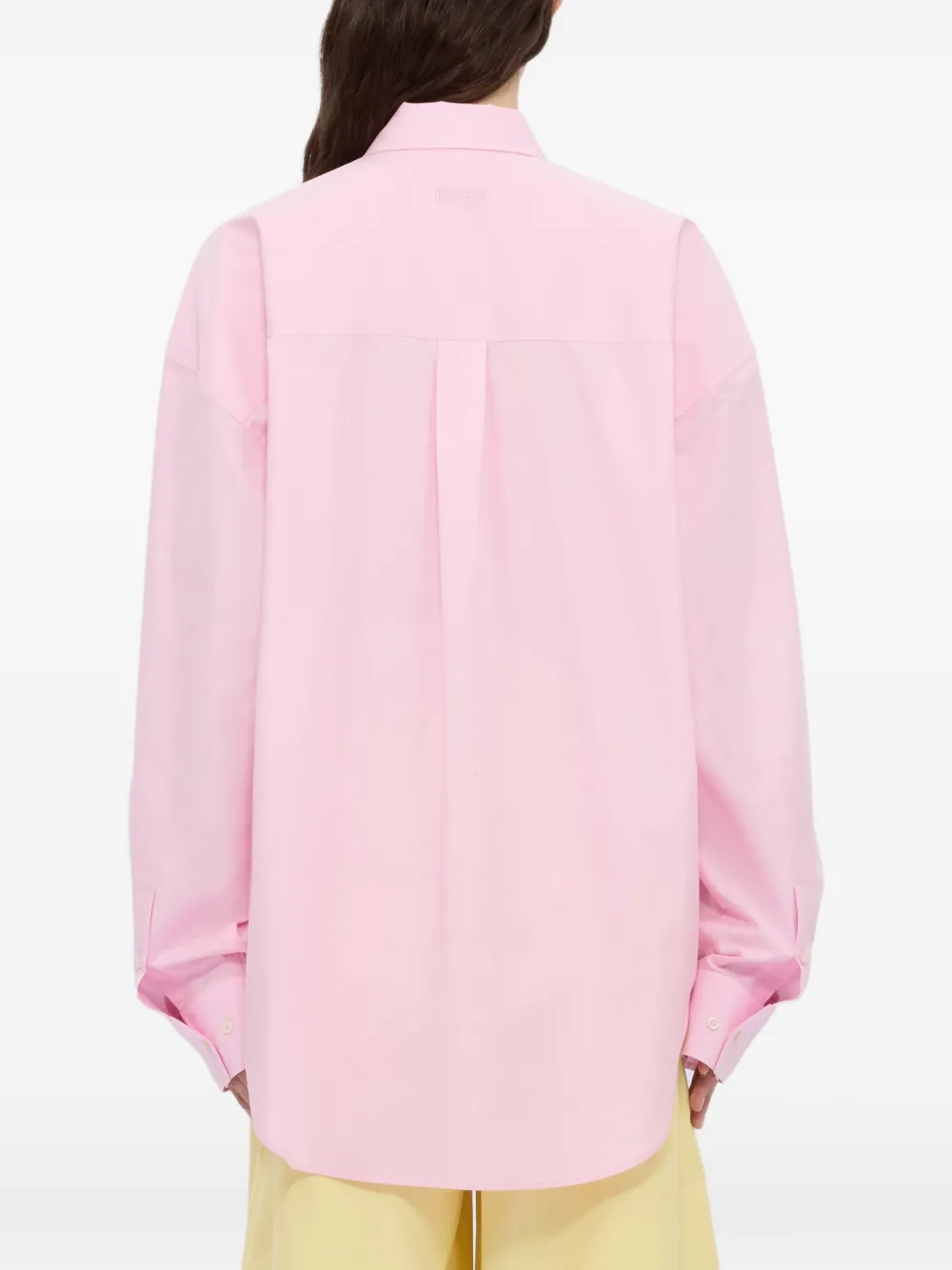 MSGM Verfraaid overhemd Roze