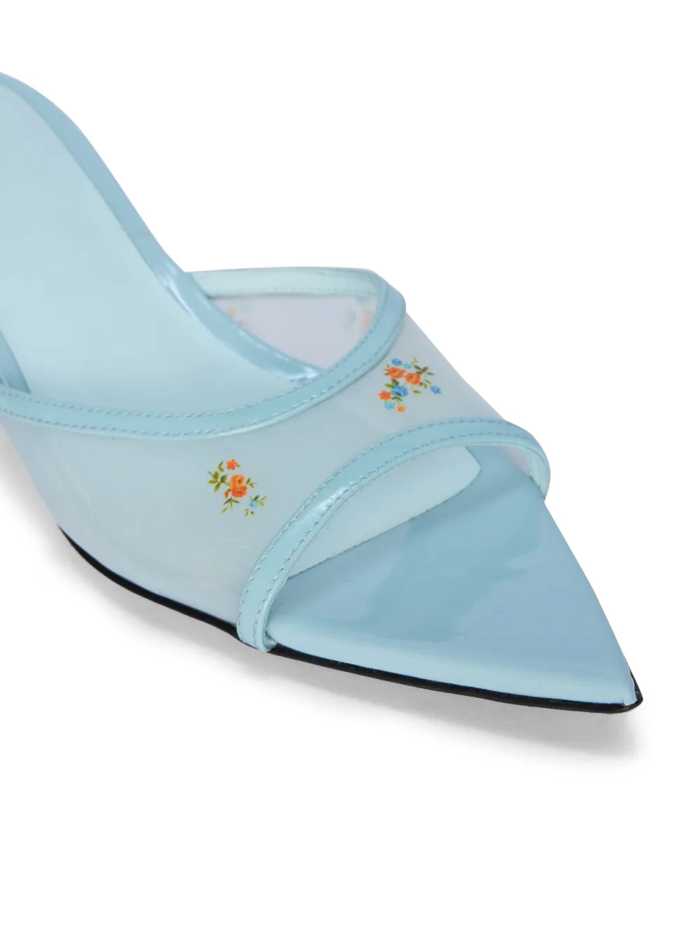 MSGM Sandalen met bloemenprint Blauw