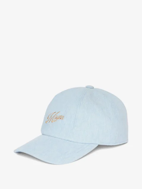 MSGM embroidered cap hat