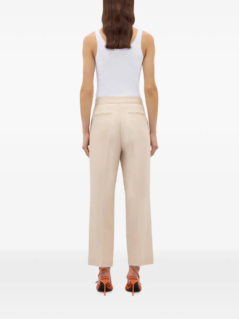 MSGM Broek met zak Beige