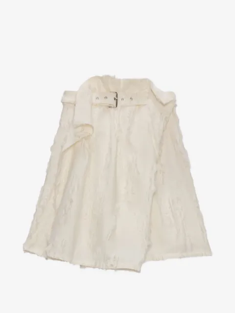 MSGM belted asymmetrci skirt