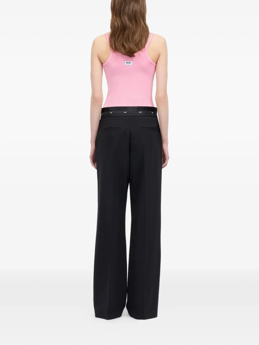 MSGM Verfraaide broek Zwart