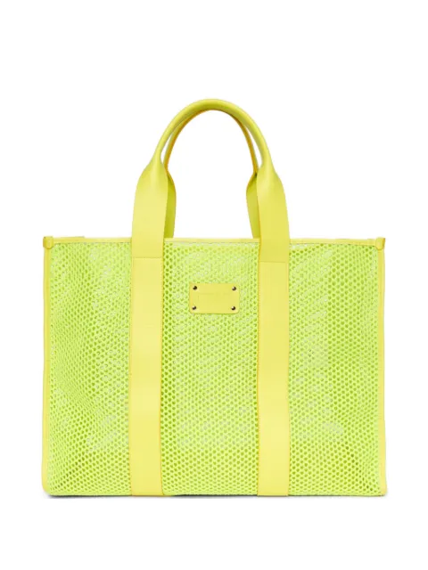 MSGM logo-detail tote bag