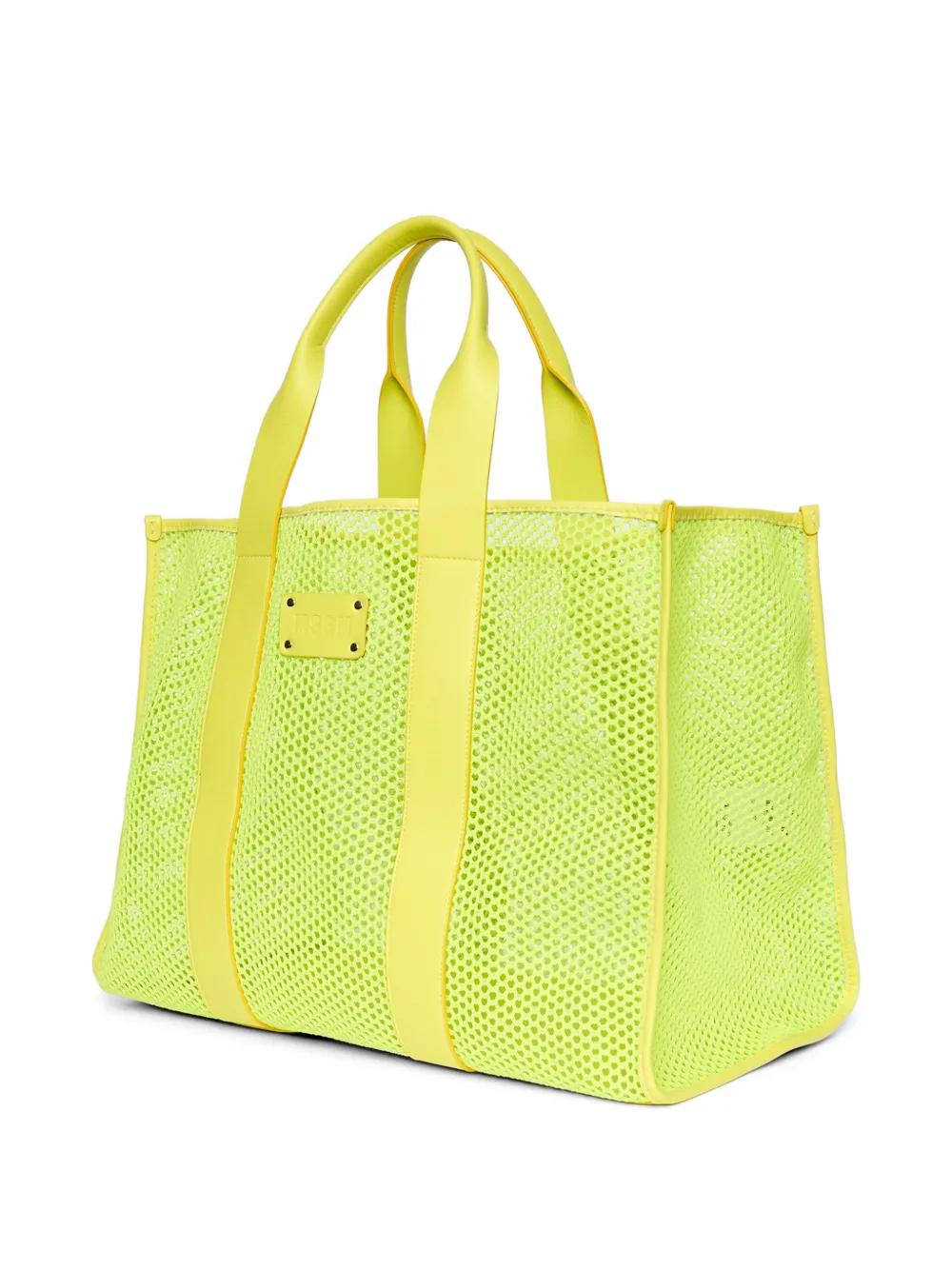 MSGM Shopper met logo Groen