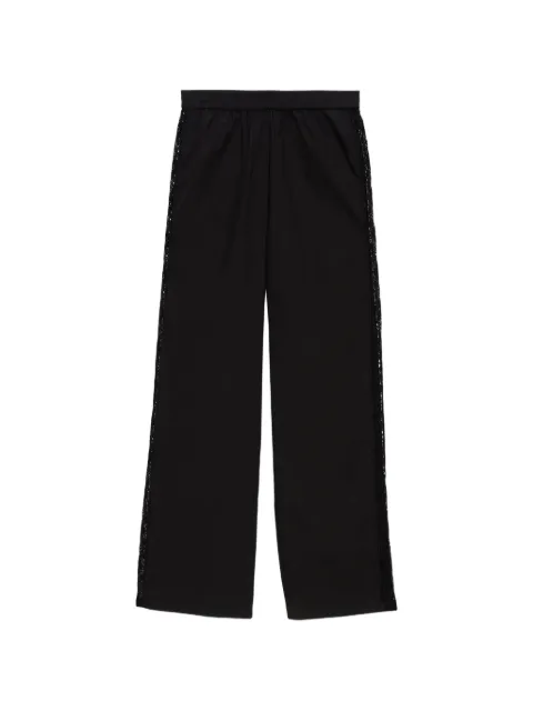 MSGM lace panel trousers