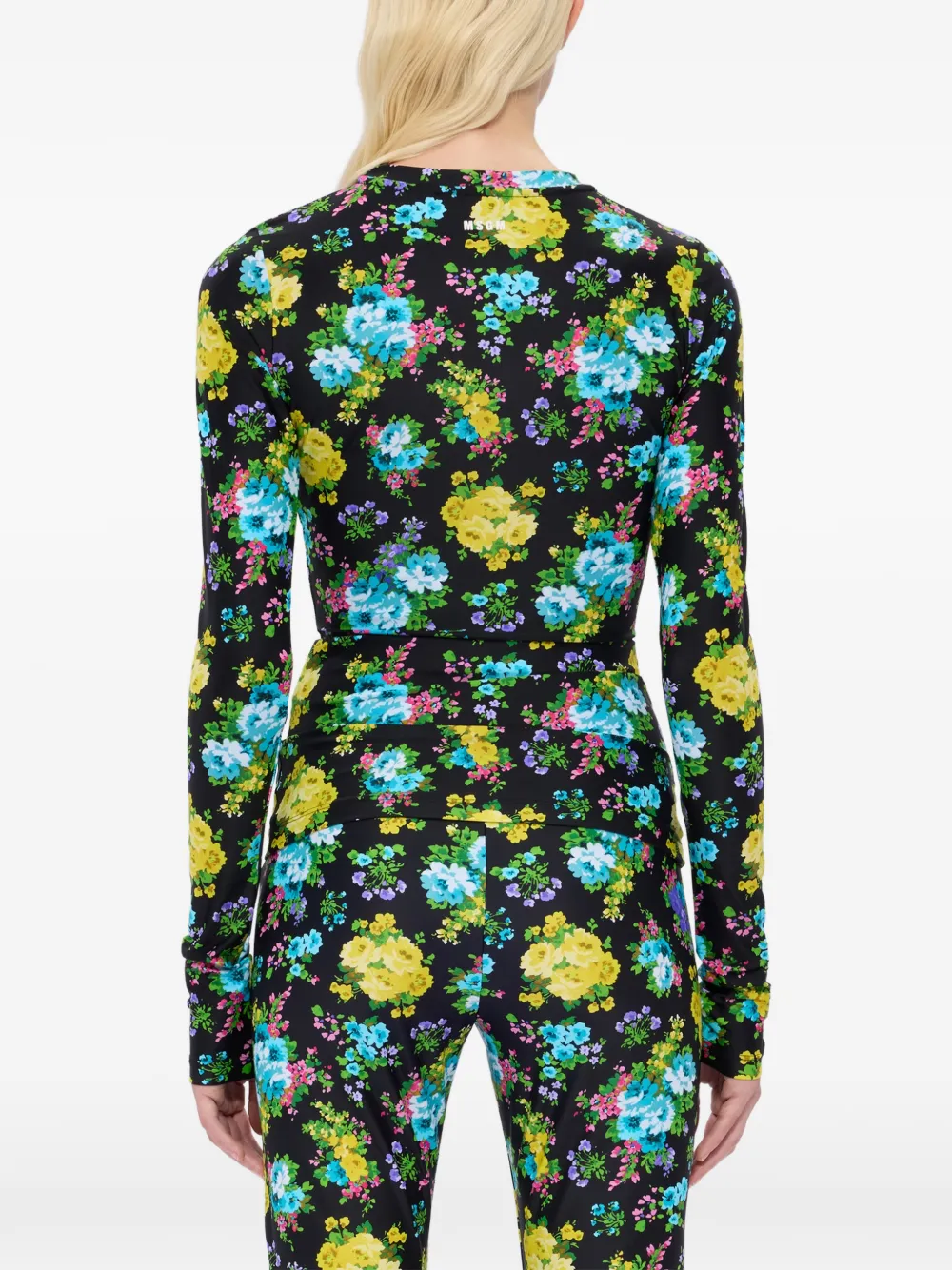 MSGM Top met lange mouwen Zwart