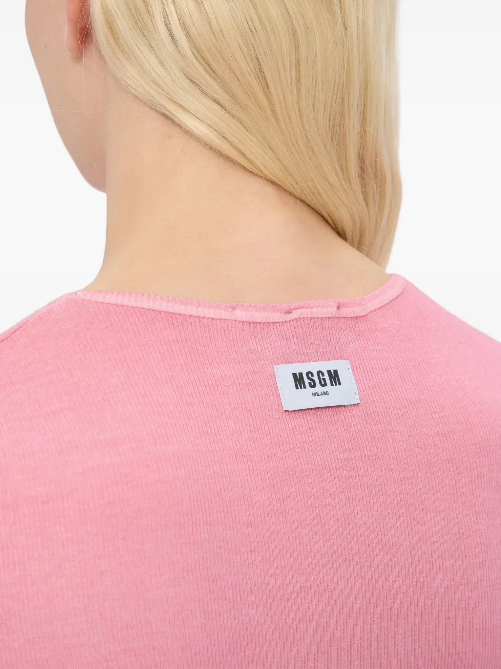 MSGM T-shirt met korte mouwen Roze