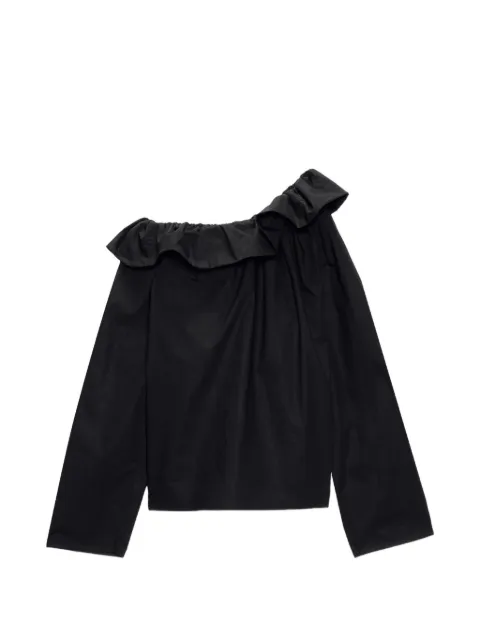 MSGM blouse à col volanté