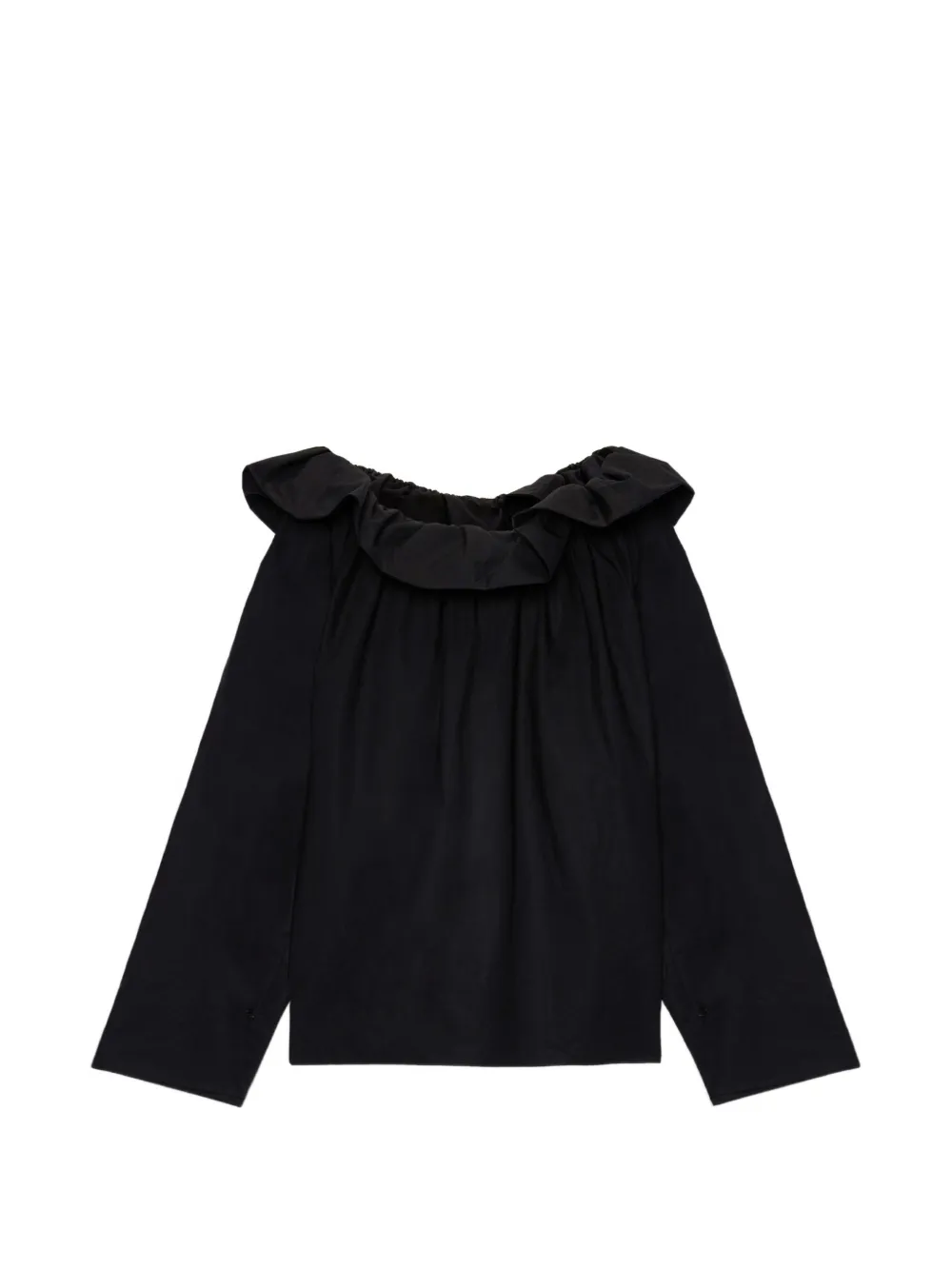 MSGM Blouse met ruches Zwart