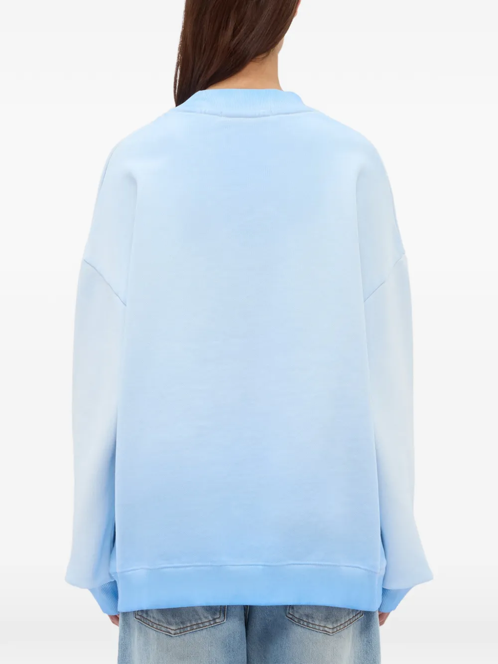 MSGM Sweater met kattenprint Blauw