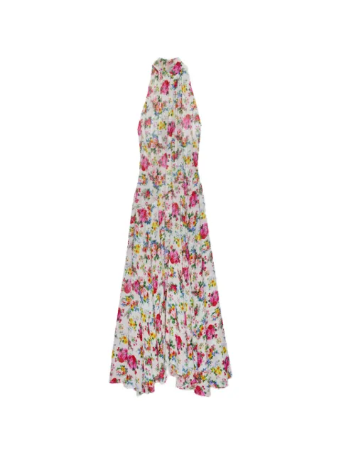 MSGM floral-pattern maxi dress