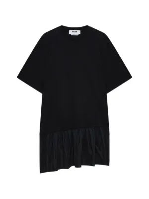 MSGM プリント Tシャツワンピース | ブラック | FARFETCH JP