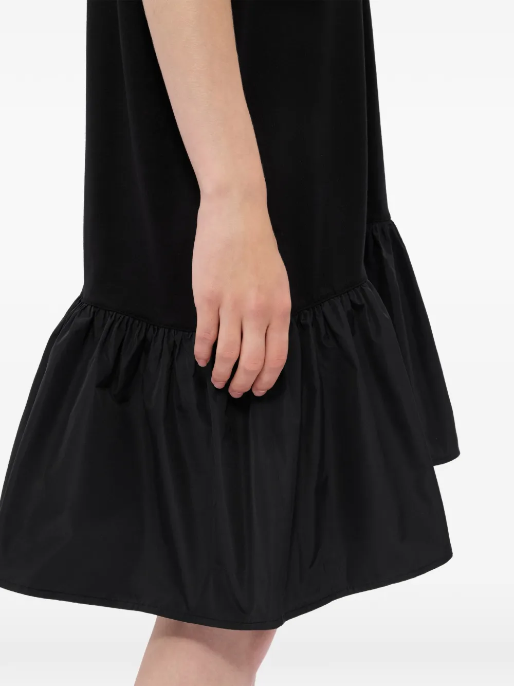 MSGM Mini-jurk met ruches Zwart