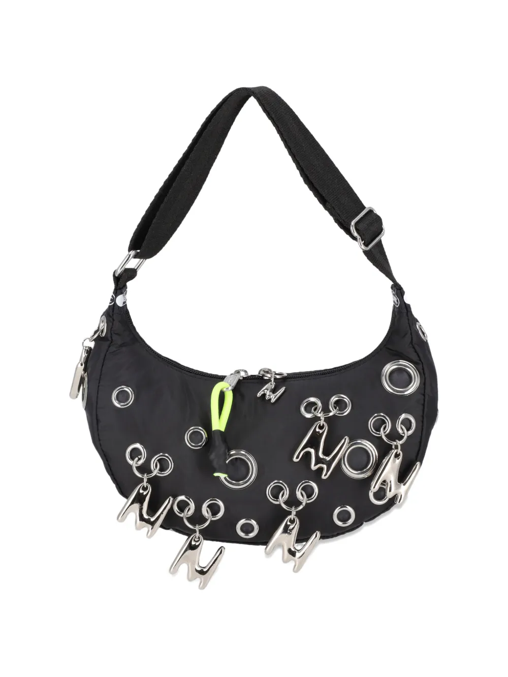 MSGM Schoudertas met ringlets Zwart
