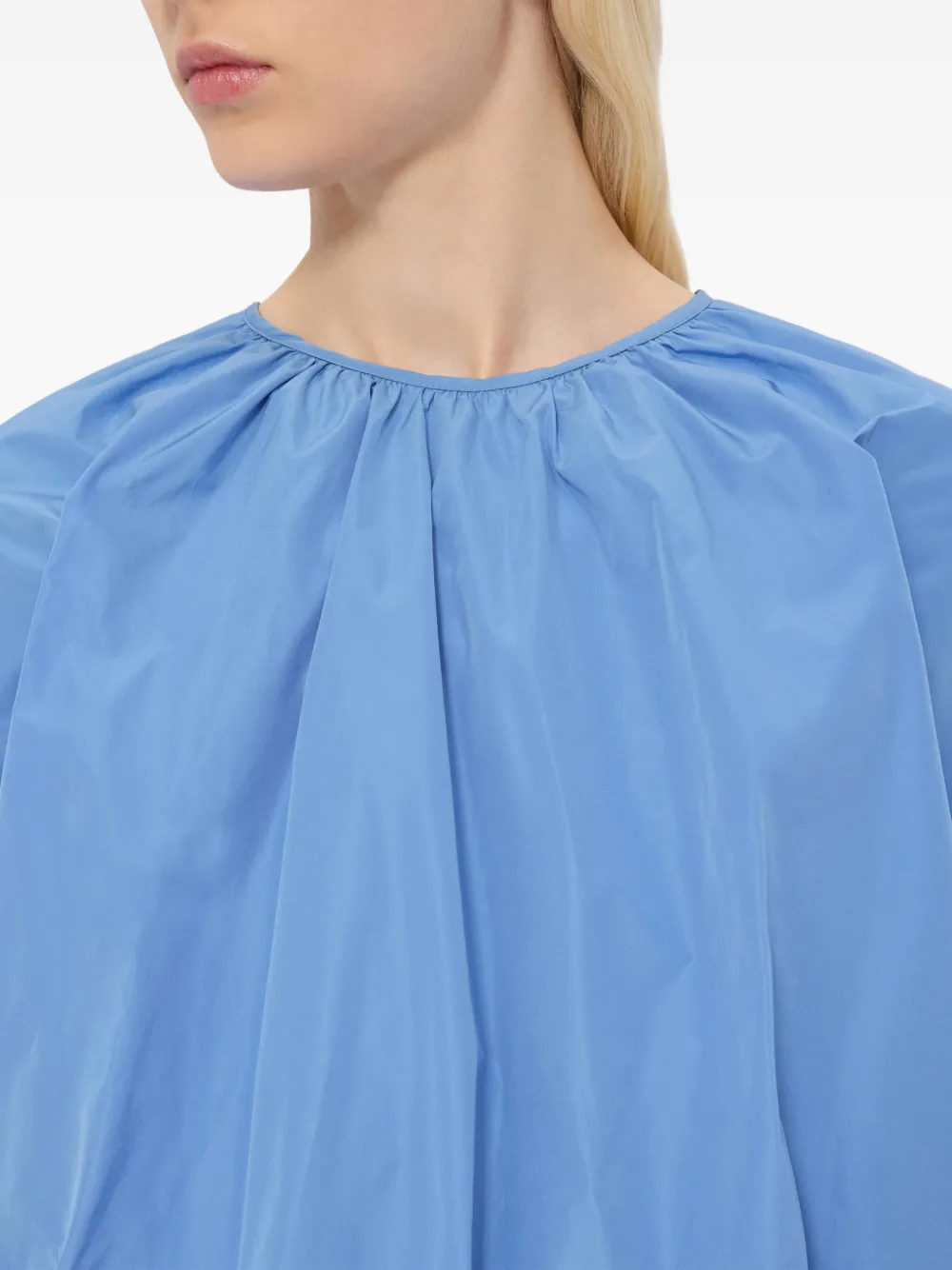 MSGM Blouse met ronde hals Blauw