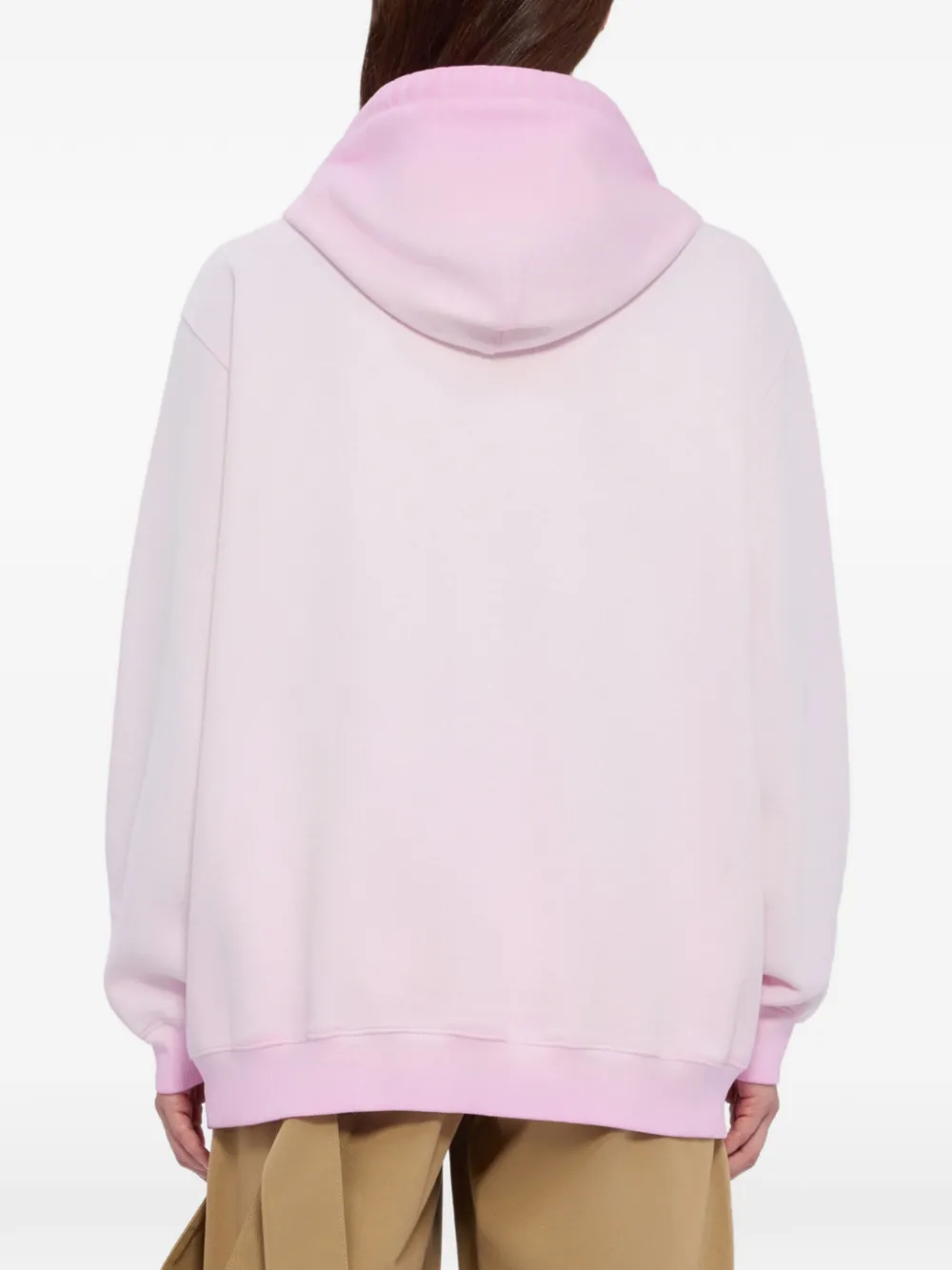 MSGM Hoodie met bloemenprint Roze