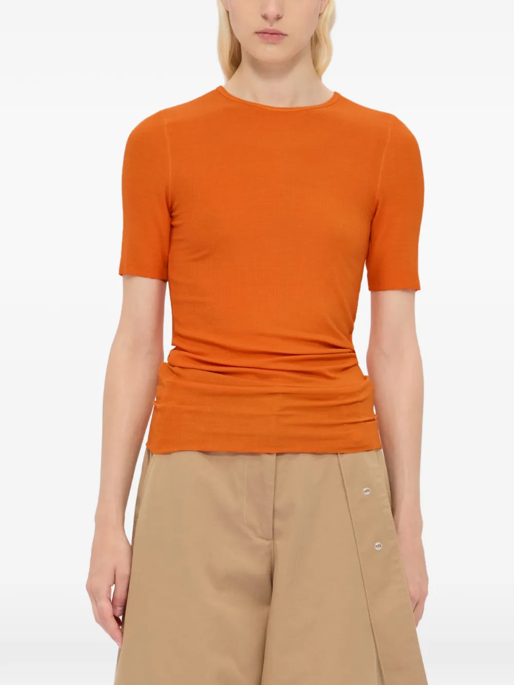 MSGM T-shirt met korte mouwen Oranje